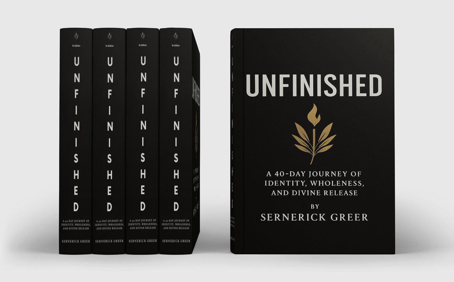 UNFINISHED (Special Edition Workbook): A 40-Day Journey of Identity, Wholeness & Divine Release
